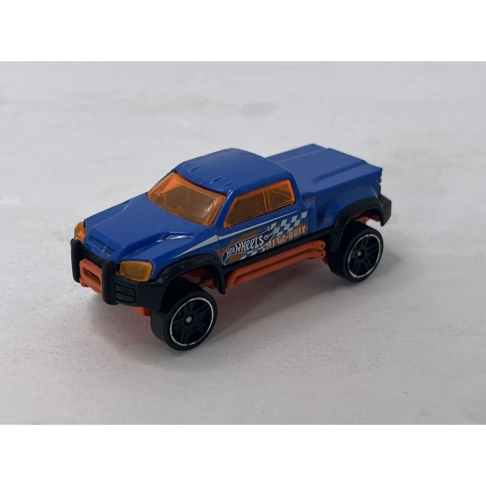 Hot Wheels 2012 Mega Duty Pickup Truck Blue